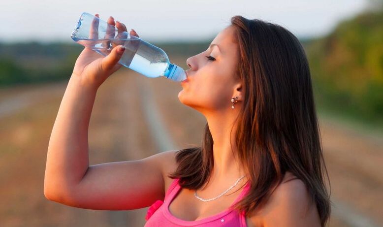 Beber más agua