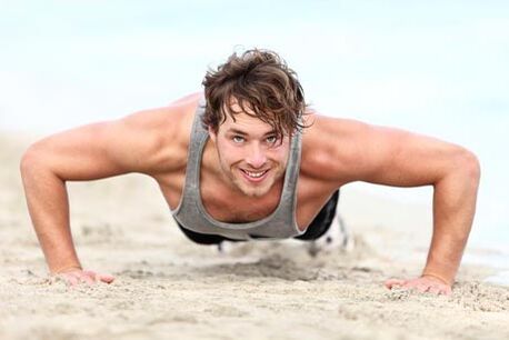 flexiones para bajar de peso
